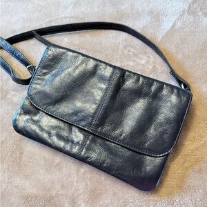 Dark Brown Latico Leather Crossbody Shoulder Bag